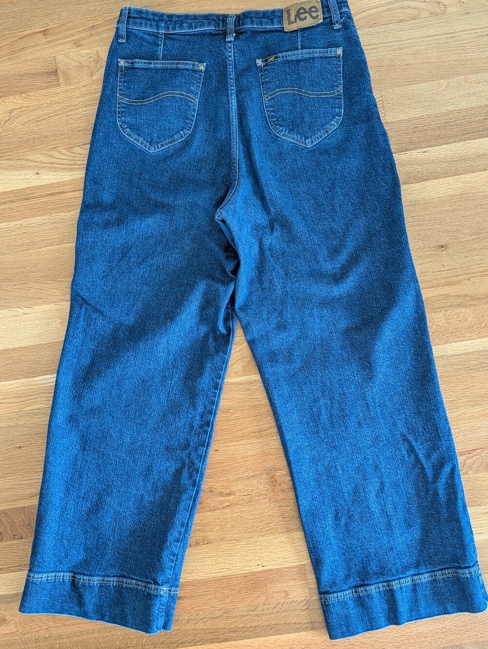 Lee Women's Legendary Wide-Leg High-Rise Jean Trousers in Inner Strength - Picture 4 of 7